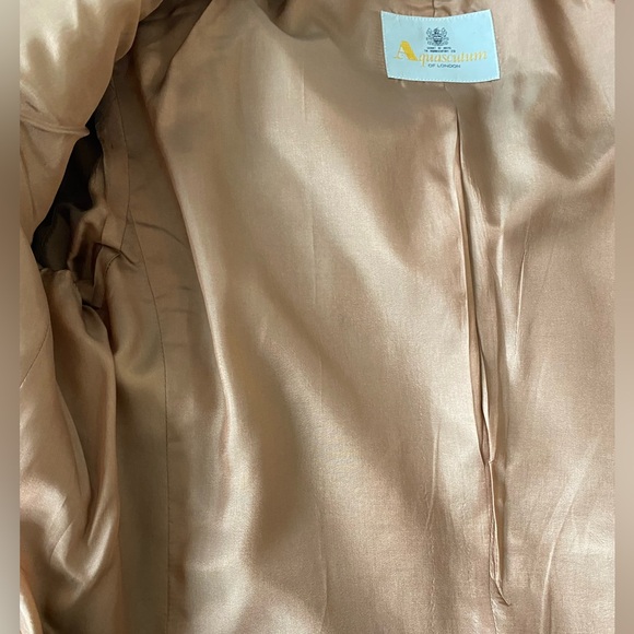 Aquascutum Brown Wool Tweed Blazer/ Jacket (Saks Fifth) VTG - Picture 6 of 15